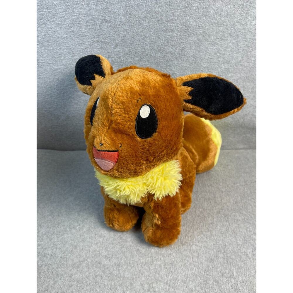 Build A Bear Pokemon Eevee Brown‎ Plush 16" Stuffed Animal 2017